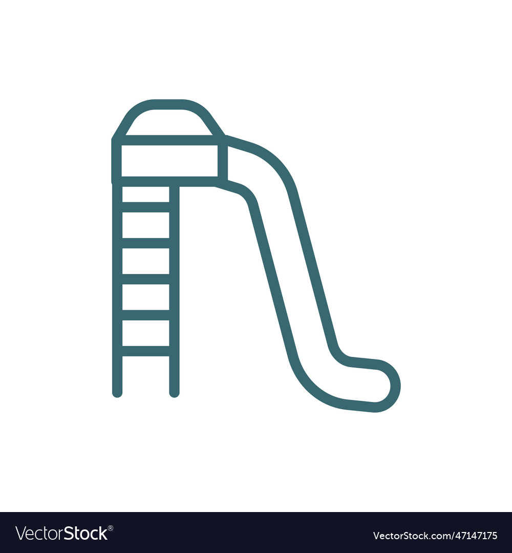 Slides icon thin line from real Vector Image Slides icon thin line from real