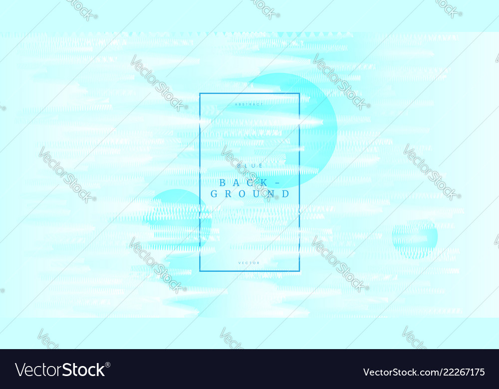 Soft blue abstract wave dynamic background vector image Soft blue abstract wave dynamic background