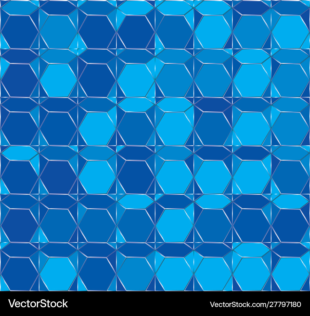 Abstract hexagons background Royalty Free Vector Image