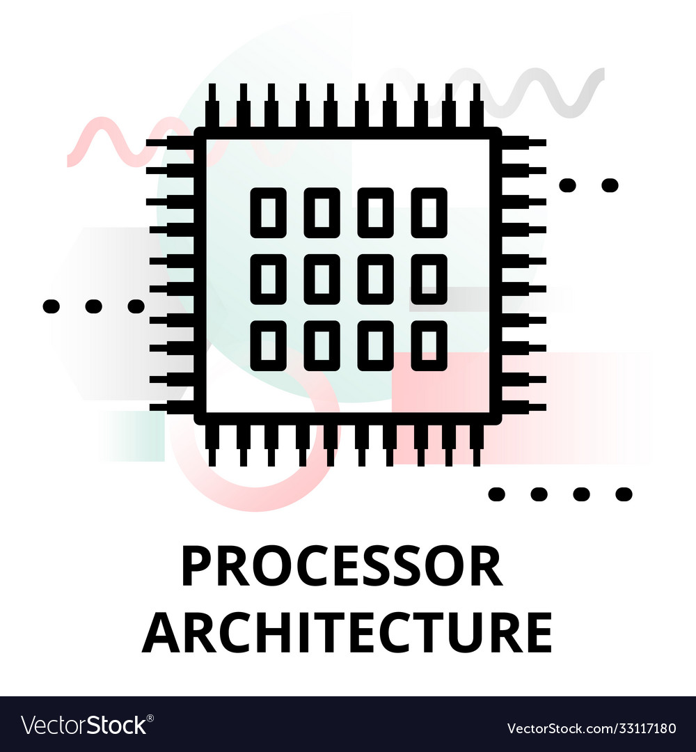 Abstract icon processor architecture