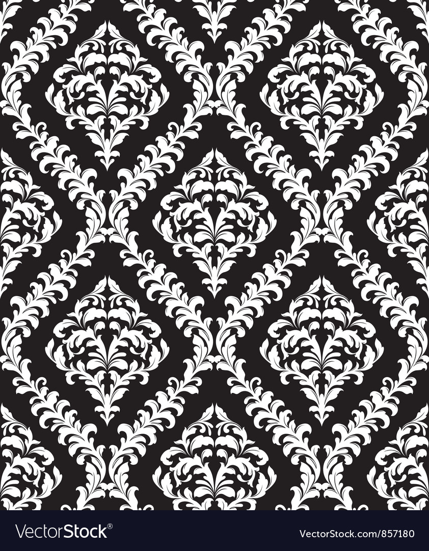 Damask seamless pattern