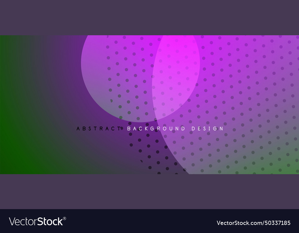 Abstract tech circles background vector image Abstract tech circles background