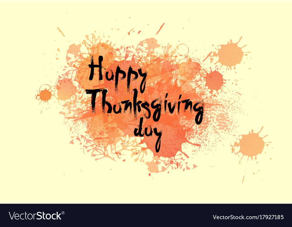 Happy thanksgiving day autumn traditional holiday