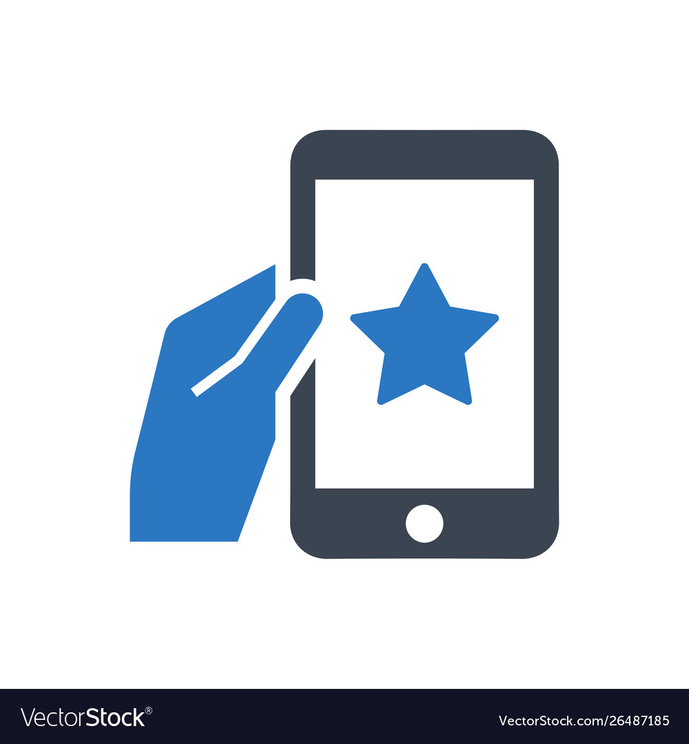 Mobile bookmark icon