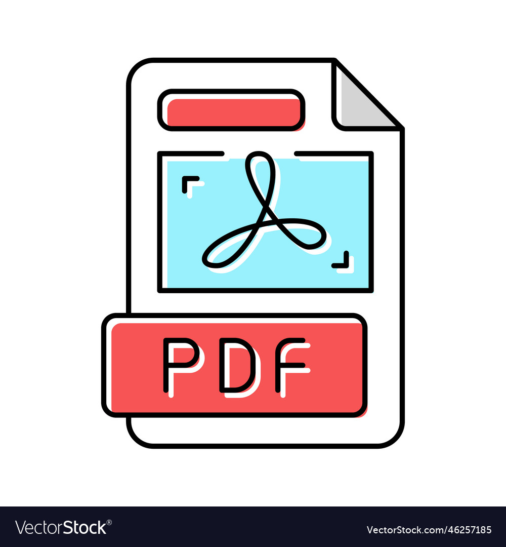PDF Document Icon - File Format