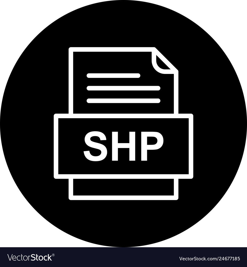 Shp file document icon