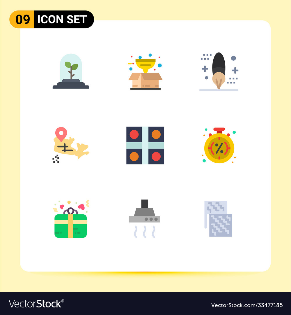 Universal icon symbols group 9 modern flat