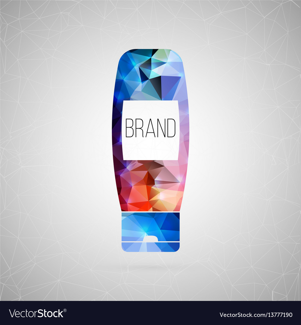 Abstract creative concept icon of empty vector image Abstract creative concept icon of empty