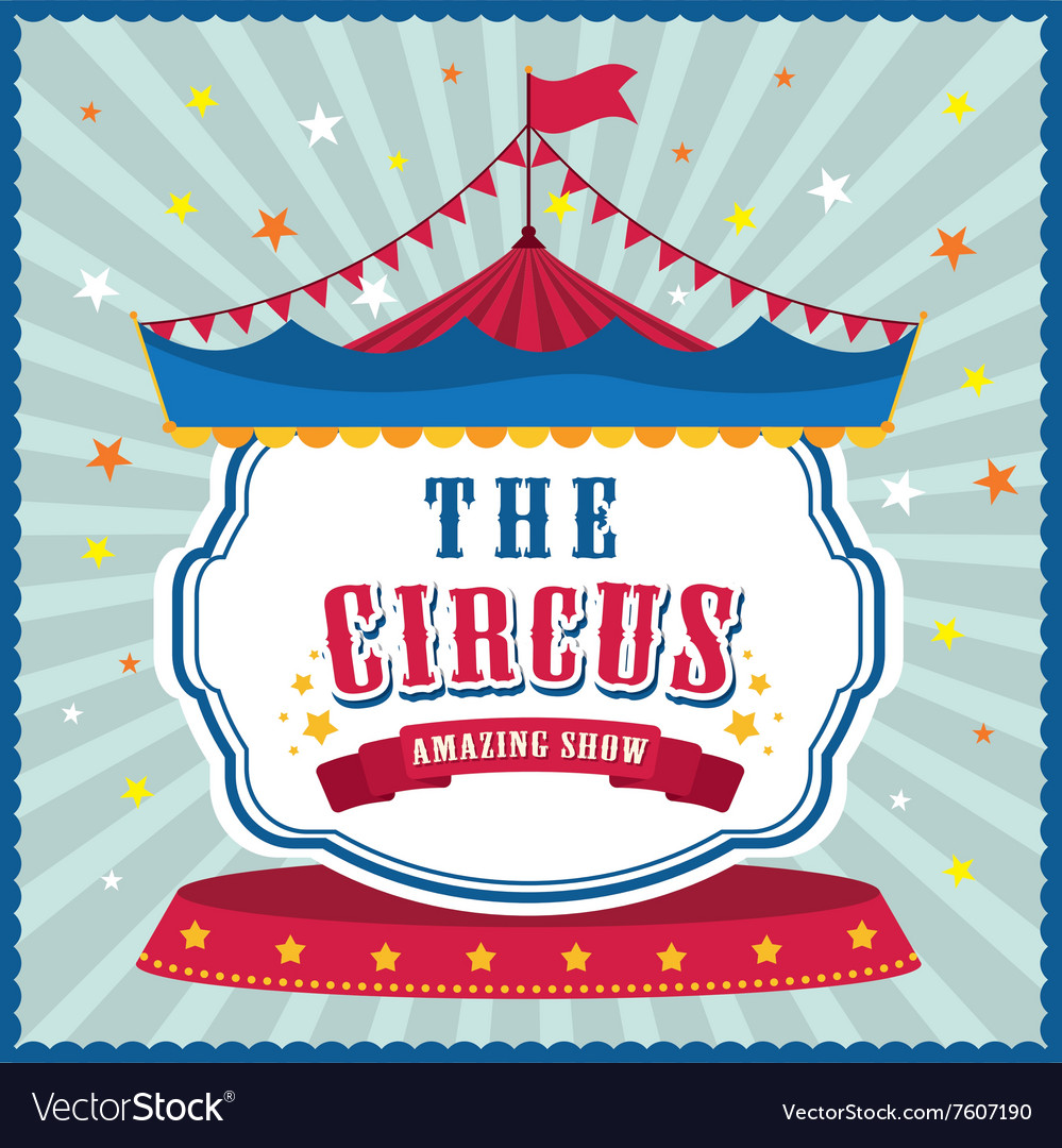 Circus icon design Royalty Free Vector Image - VectorStock