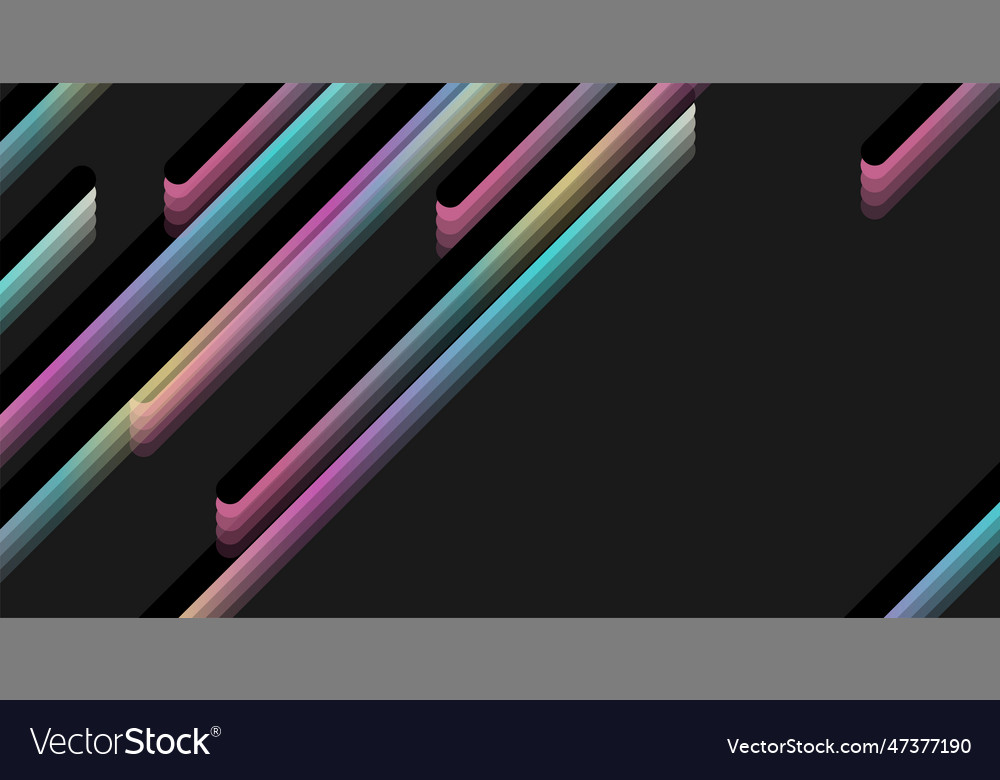 Holographische Streifen geometrische abstrakte Technik