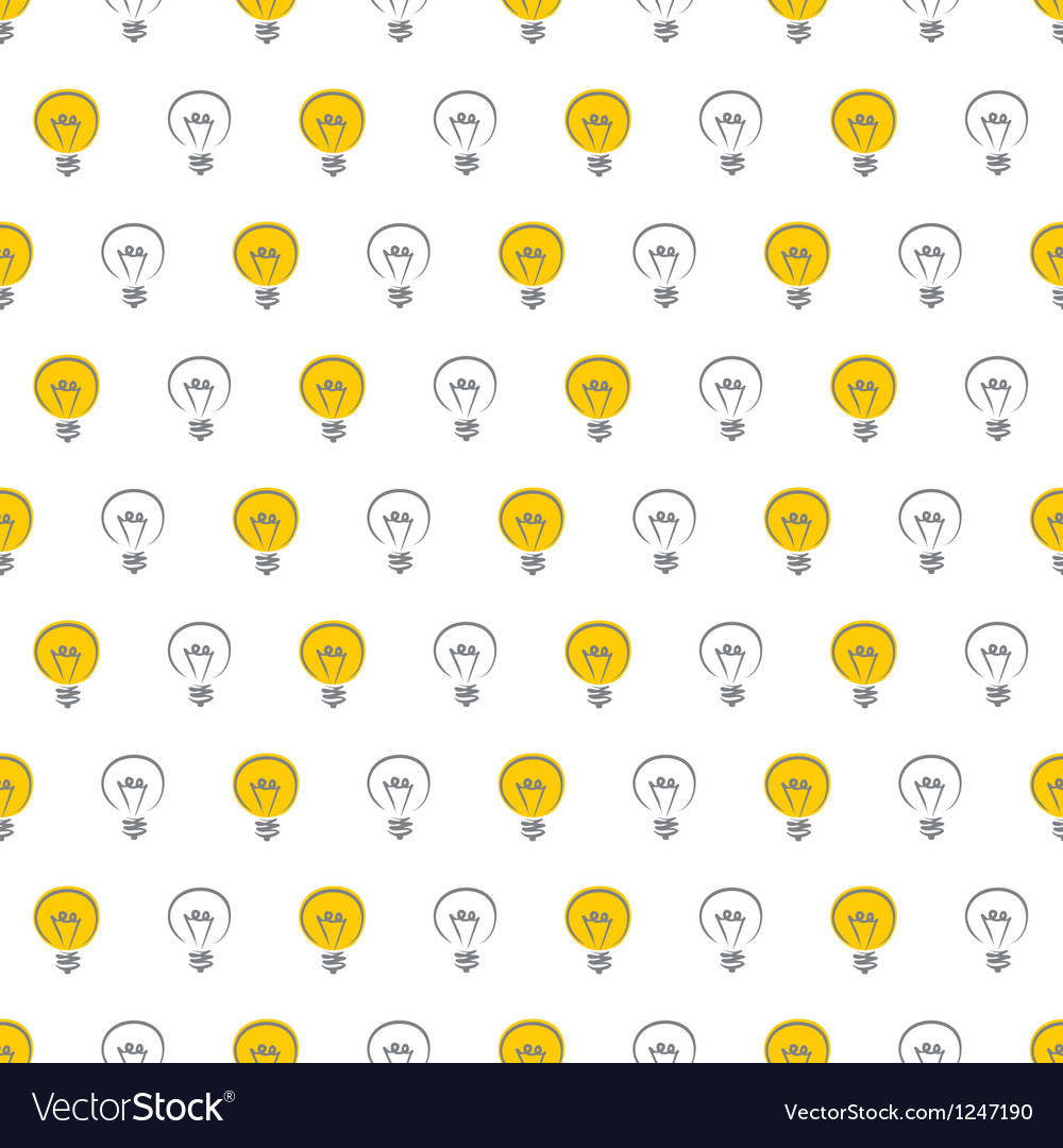 Light Bulb Pattern - Seamless Texture