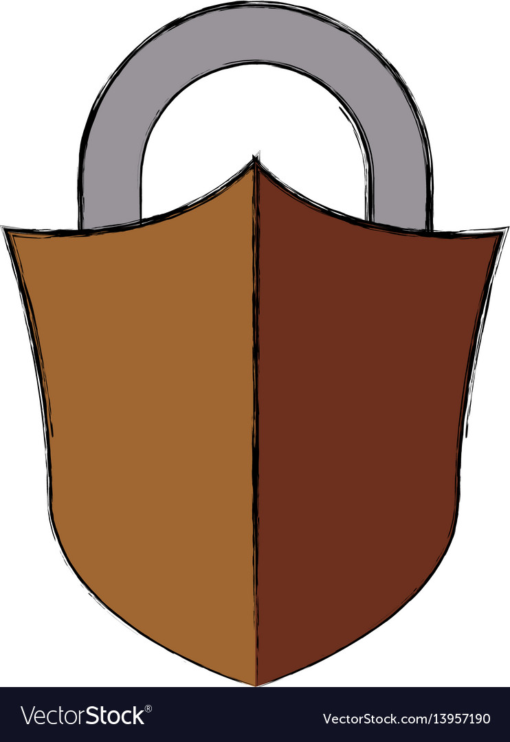 Padlock security object