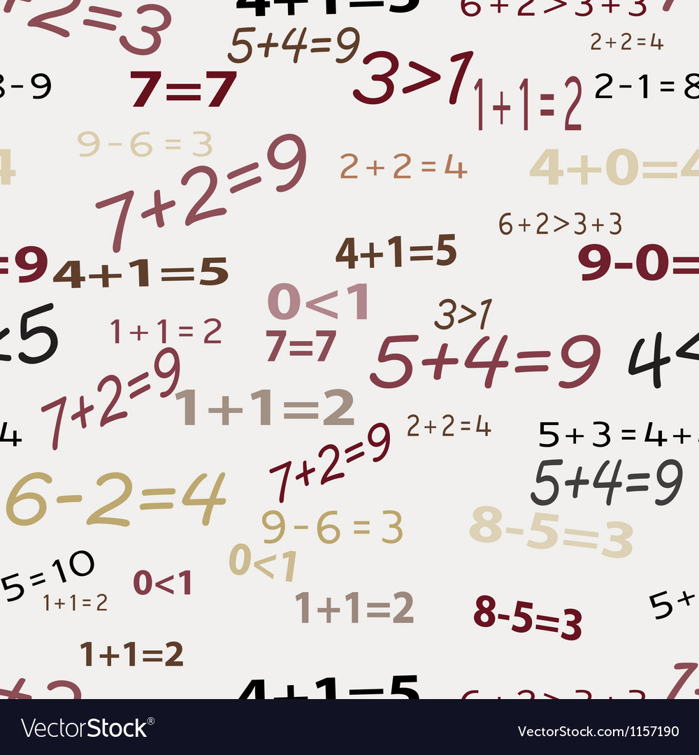 Seamless mathematical pattern