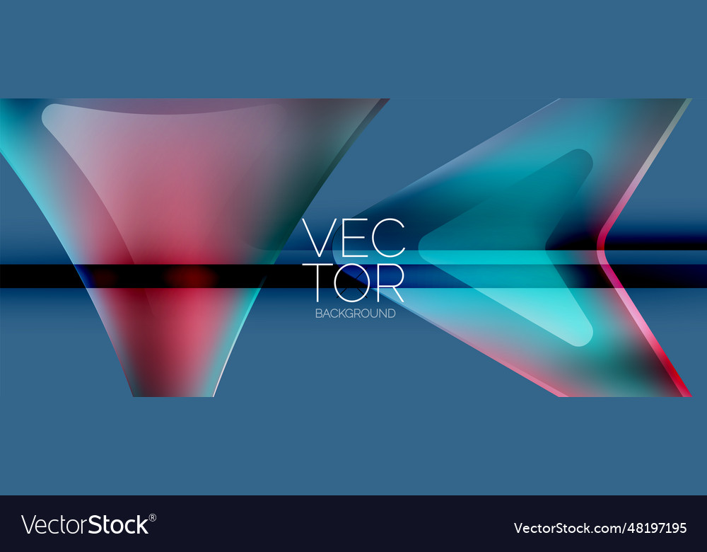 Fluid gradient arrow abstract vibrant arrows vector image Fluid gradient arrow abstract vibrant arrows