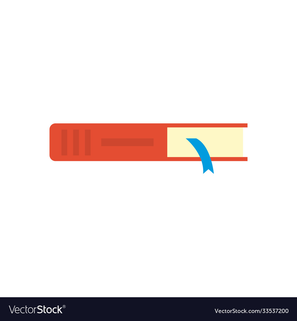 Book flat style icon design