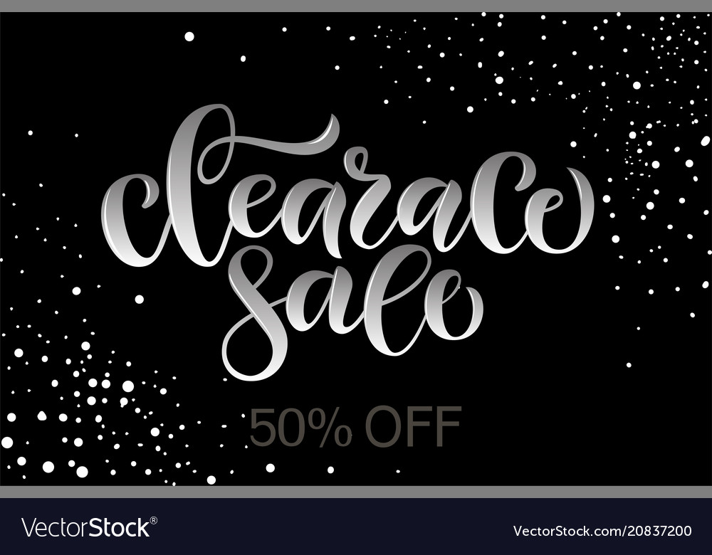 Calligraphy word text phrase clearance sale