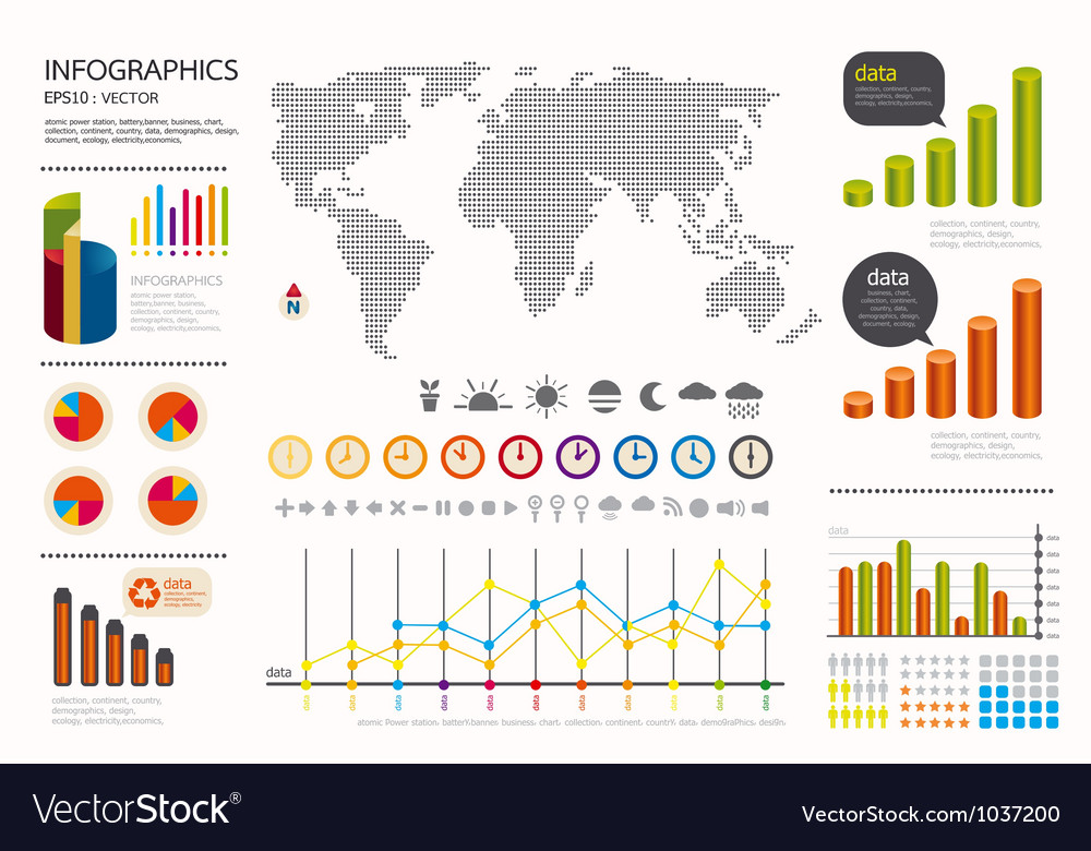 Info graphic icon Royalty Free Vector Image - VectorStock