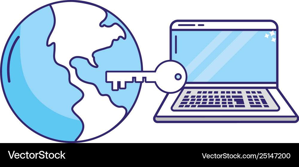 Technology device cartoon Royalty Free Vector Image