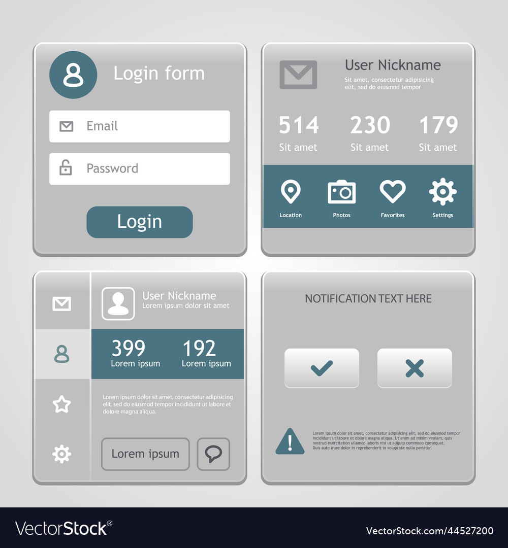 Web design elements