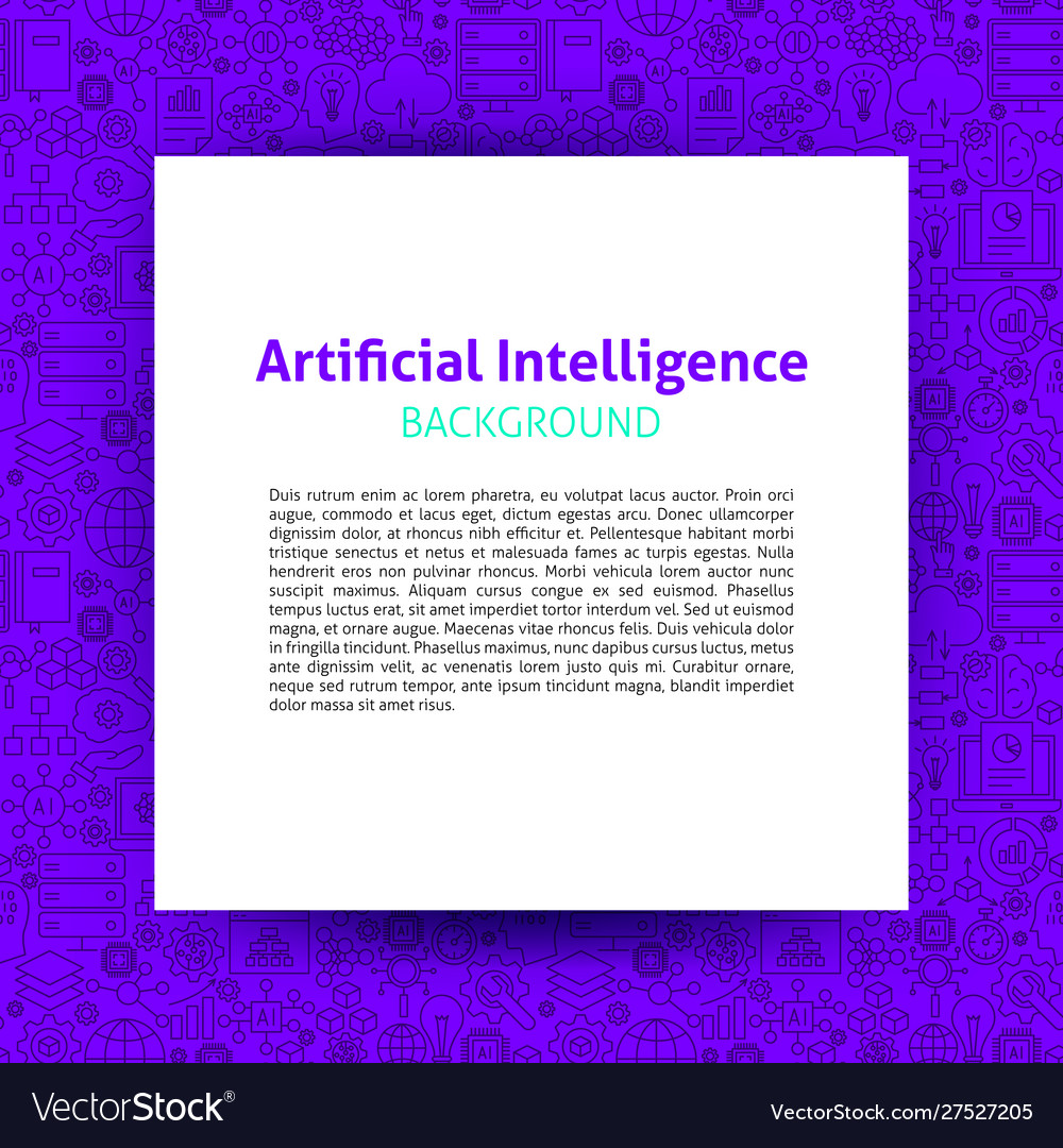 Artificial intelligence paper template