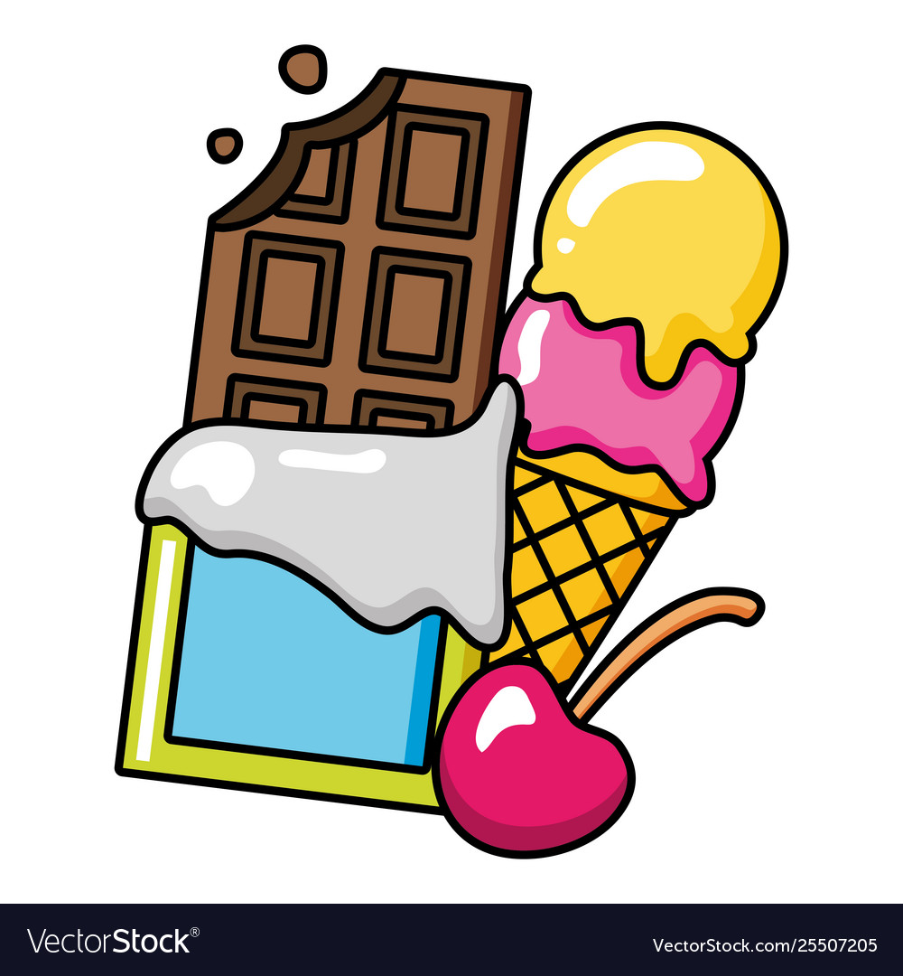 Eiscreme Pop Art