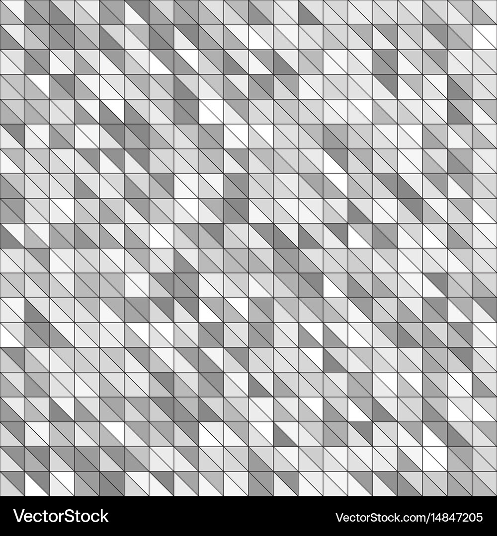 Triangle pattern seamless Royalty Free Vector Image