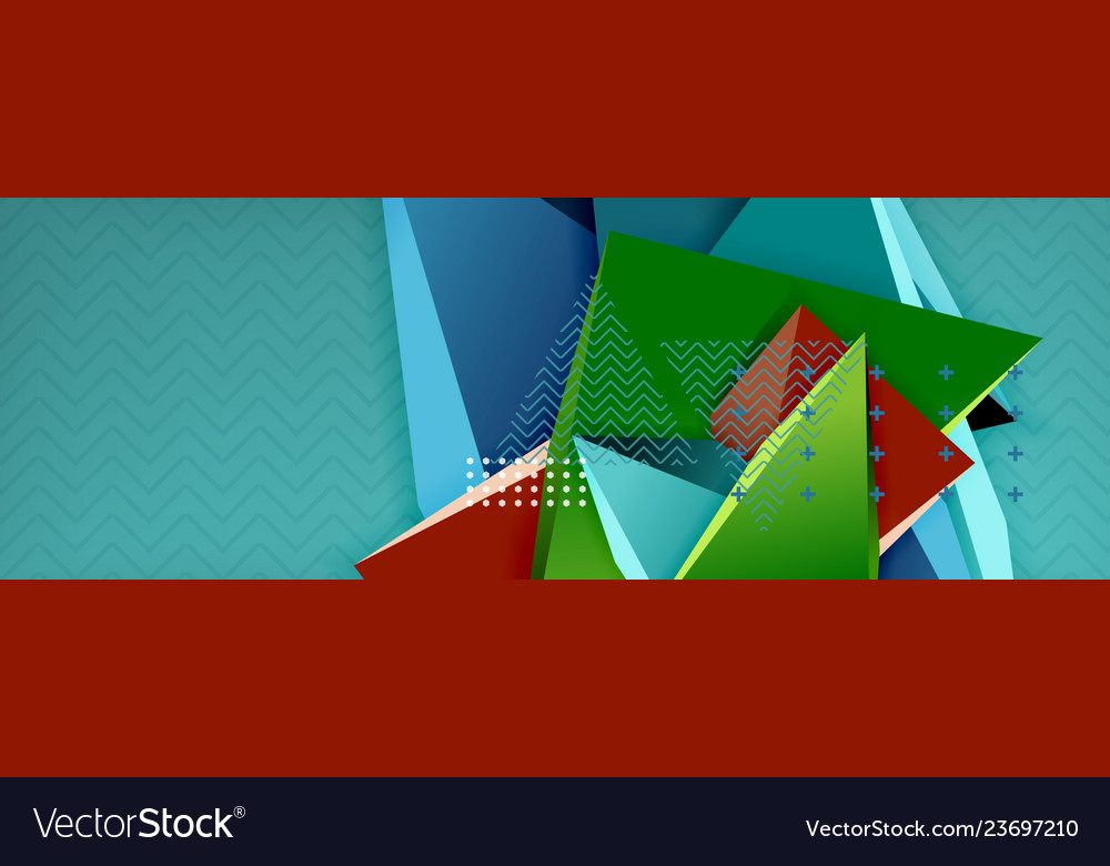 3d triangular shapes abstract background vector image 3d triangular shapes abstract background