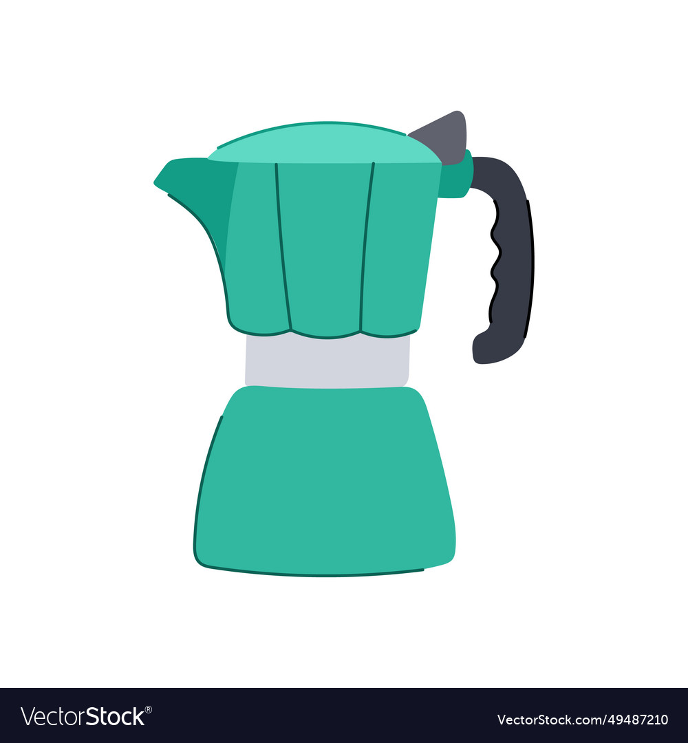 Espresso Moka Topf Kaffee Cartoon vector image Espresso Moka Topf Kaffee Cartoon