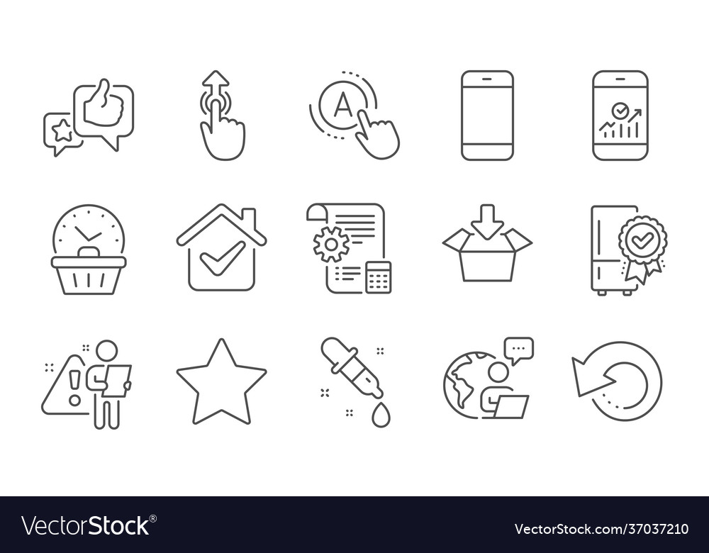 Like recovery data and settings blueprint icons vector image Like recovery data and settings blueprint icons