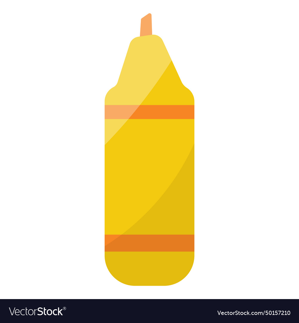 Marker colored draw write tool children element Vector Image Marker colored draw write tool children element