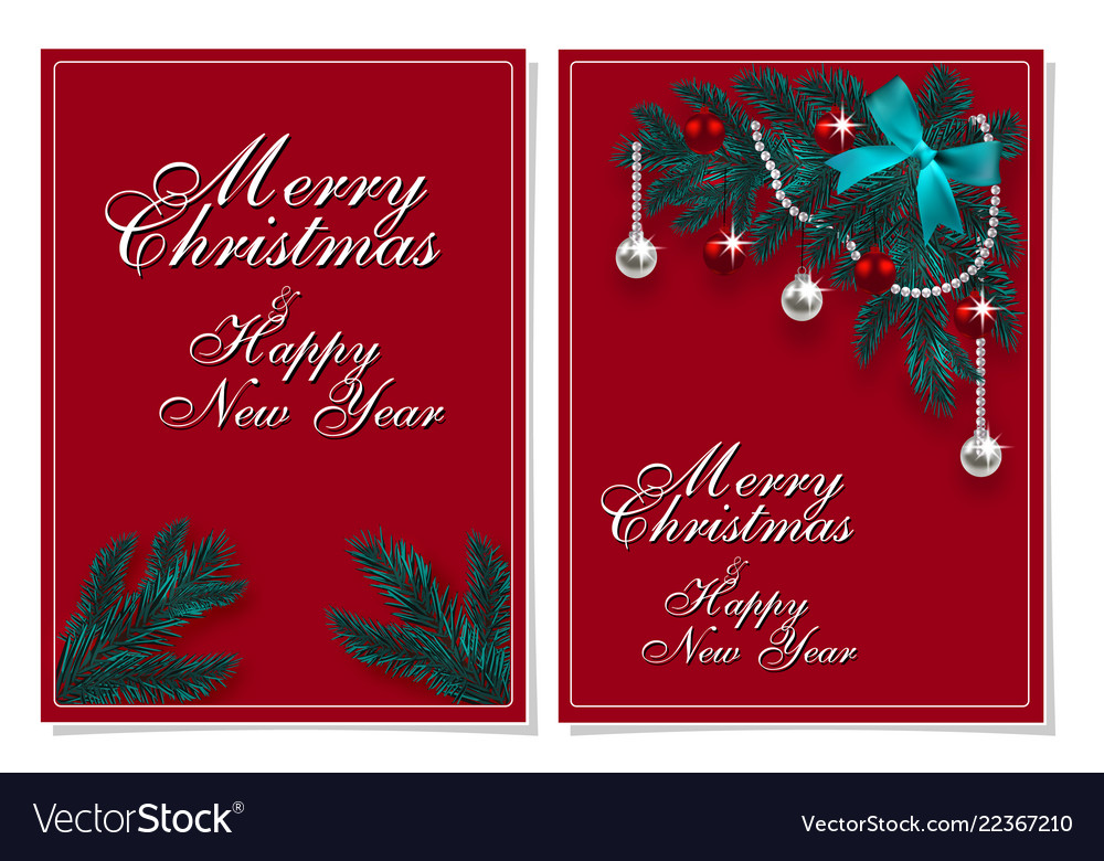 200+ merry christmas images & quotes for the festive season Merry christmas and happy new year greeting card Vector Image