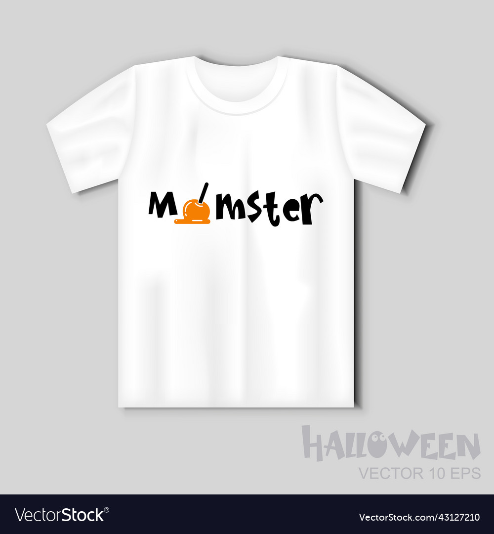 Momster - fun lettering for halloween with pumpkin