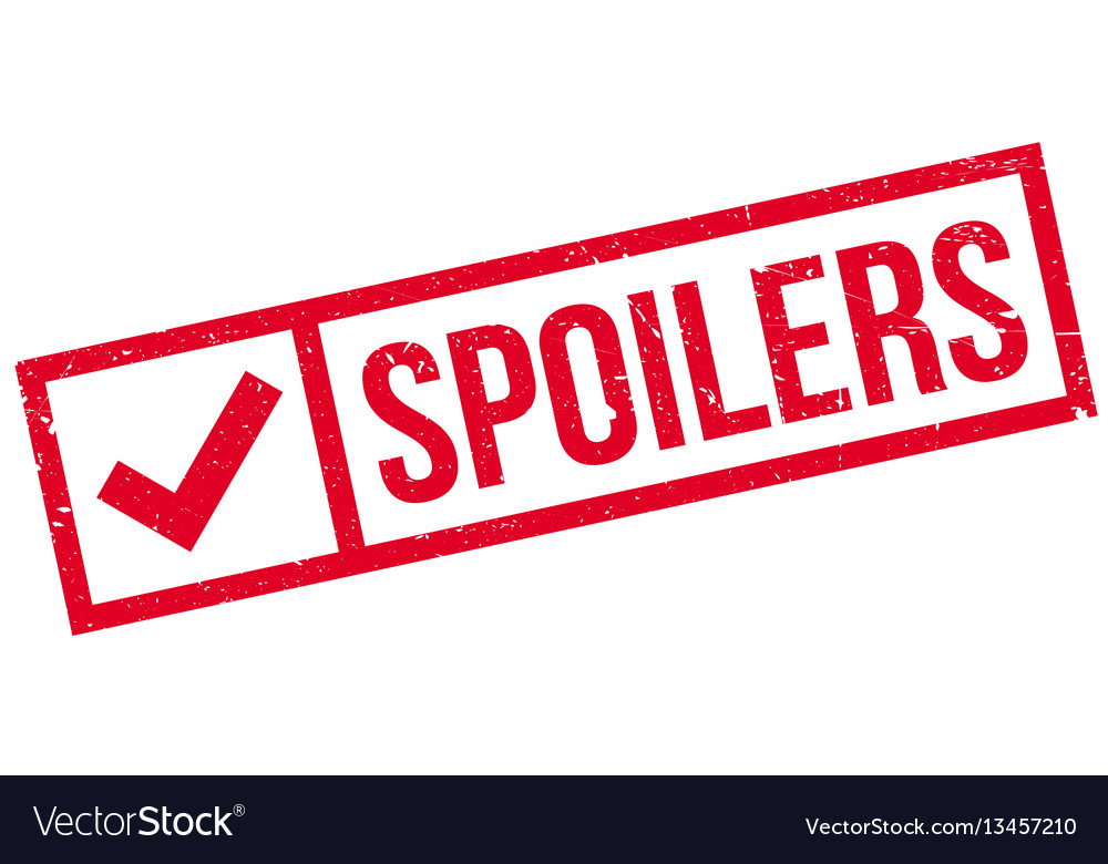 Spoilers rubber stamp