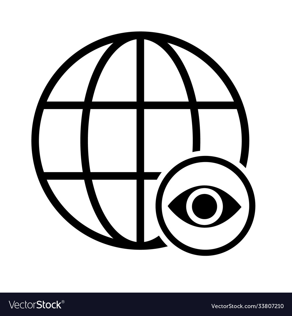 Www world wide web site symbol internet map icon