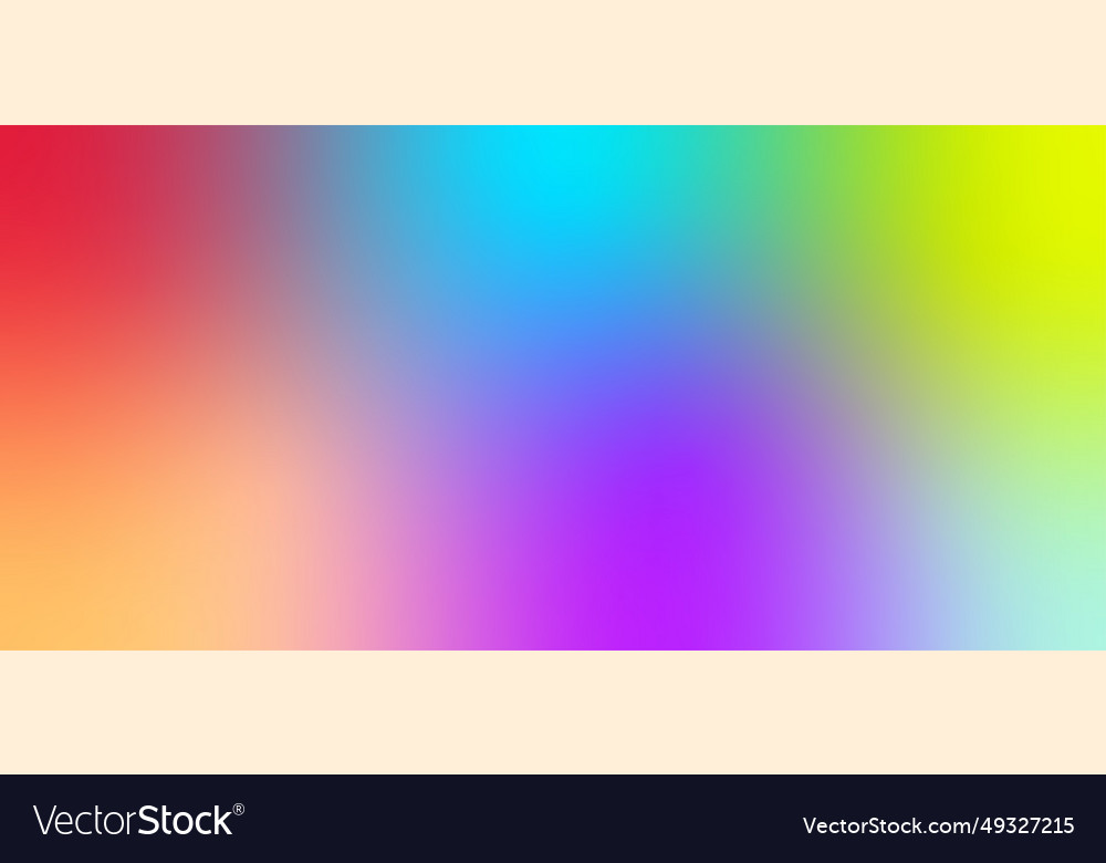 Abstract gradient colors flowing background design vector image Abstract gradient colors flowing background design