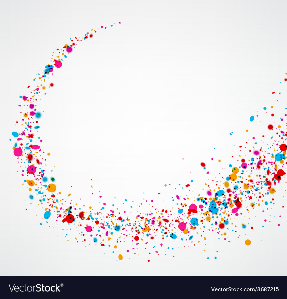 Background with color drops
