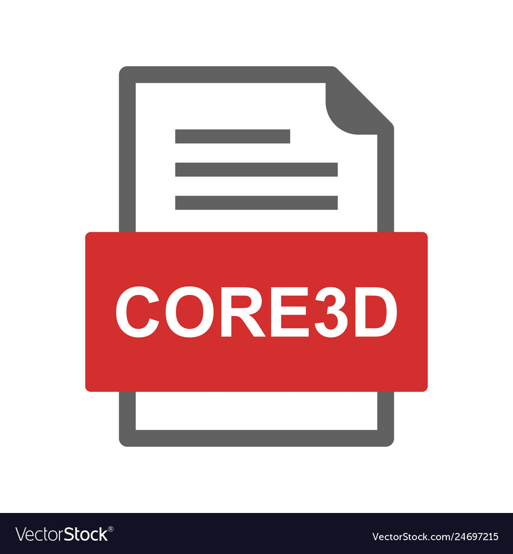 Core3d file document icon