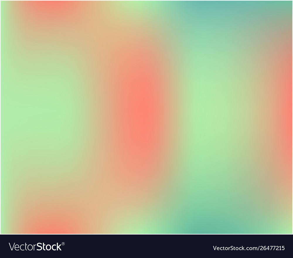 Gradient mesh painted in different colors