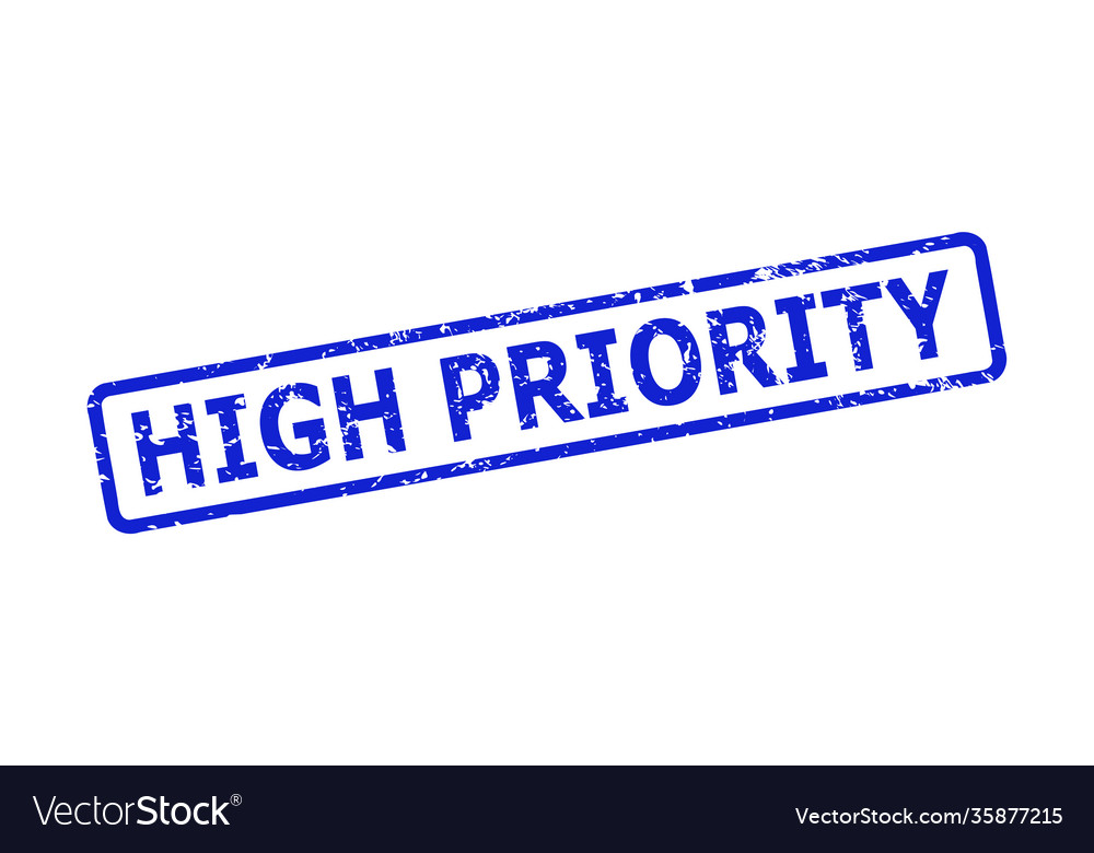 High priority seal with unclean style and rounded