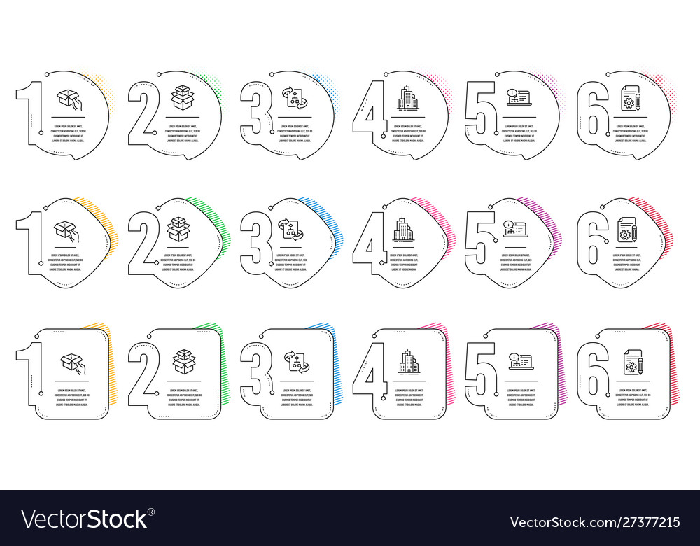 Packing boxes hold box and technical algorithm vector image Packing boxes hold box and technical algorithm