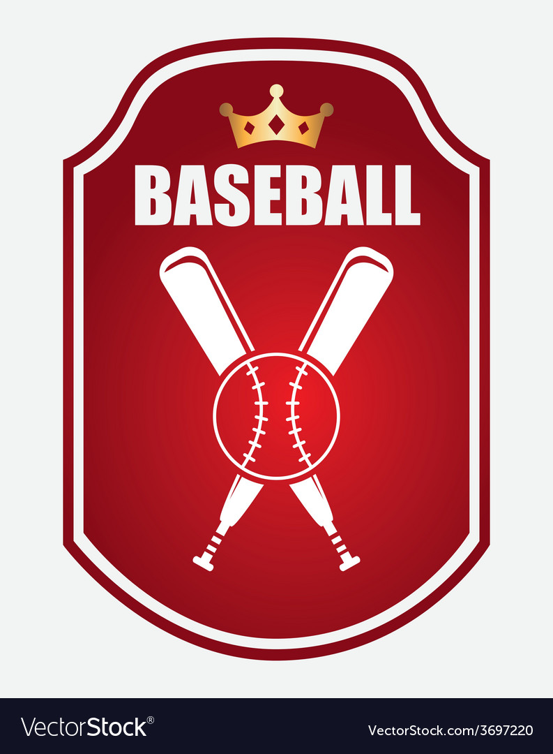 Baseball game Royalty Free Vector Image - VectorStock