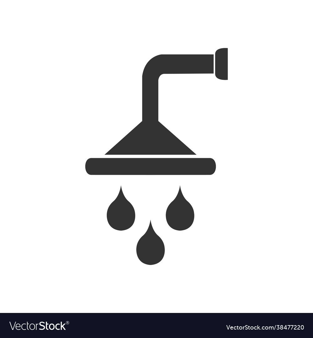 Water tap icon for plumbing company stock