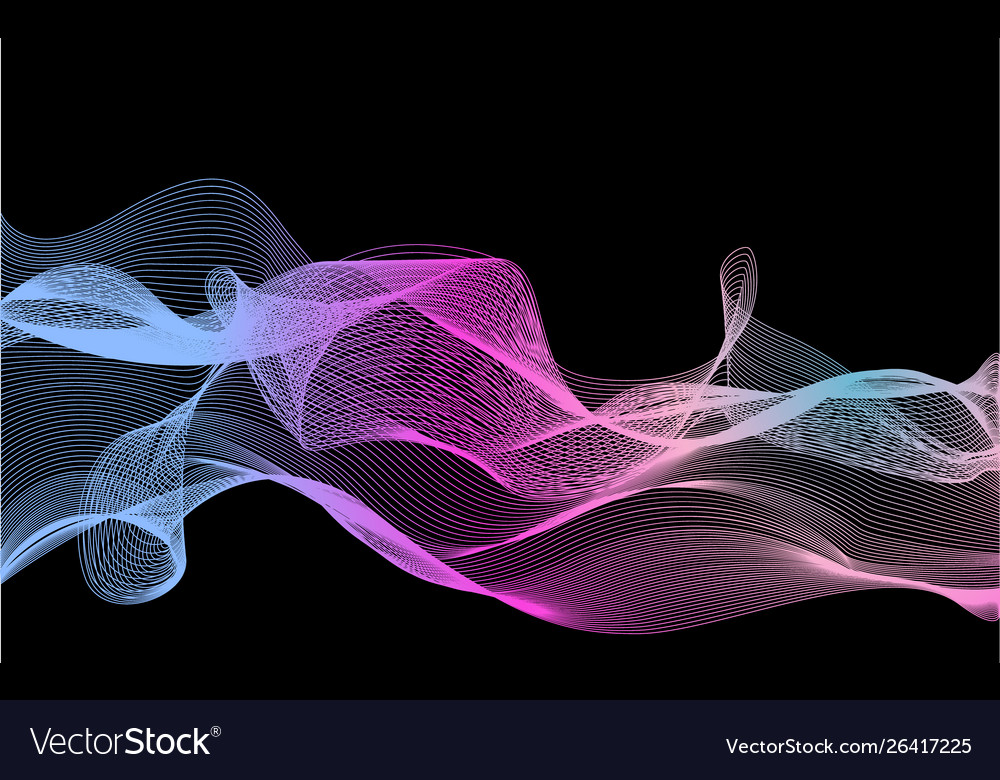 Background in style linear graphics