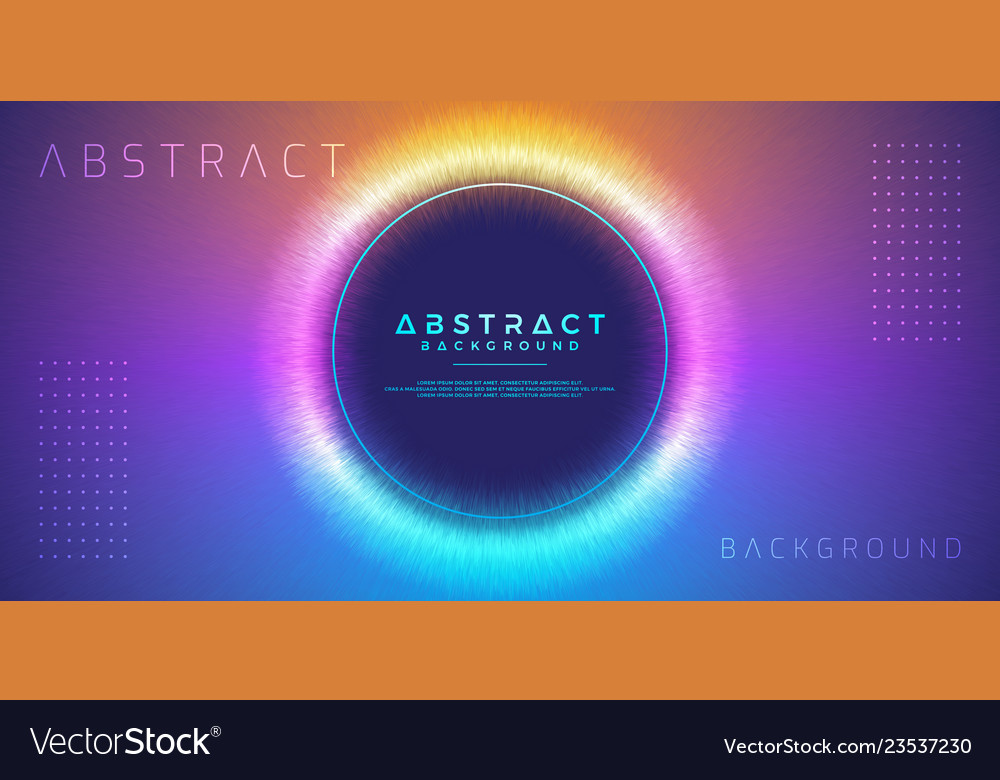 Abstract dynamic modern circle background Vector Image Abstract dynamic modern circle background