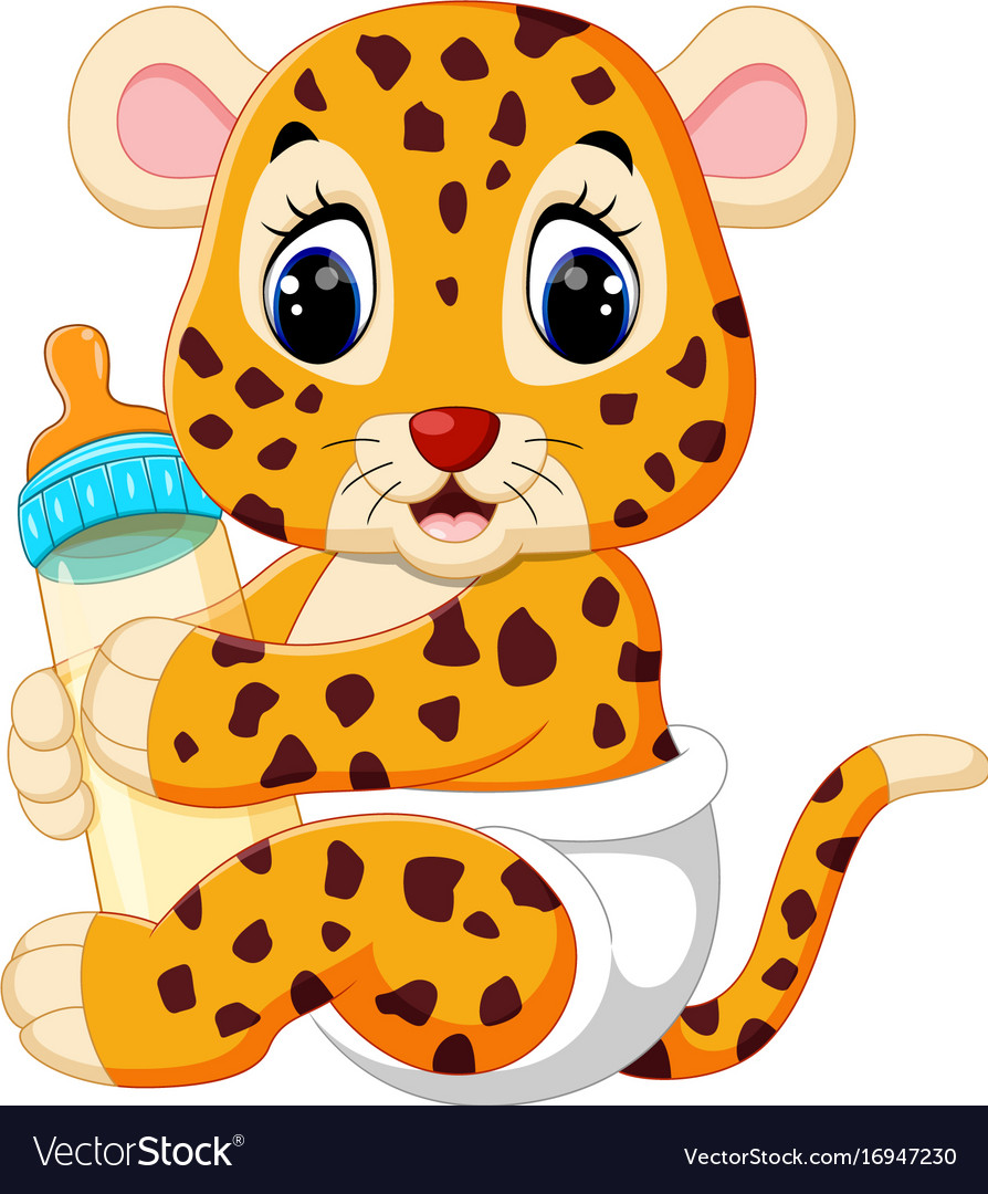 Cute baby tiger