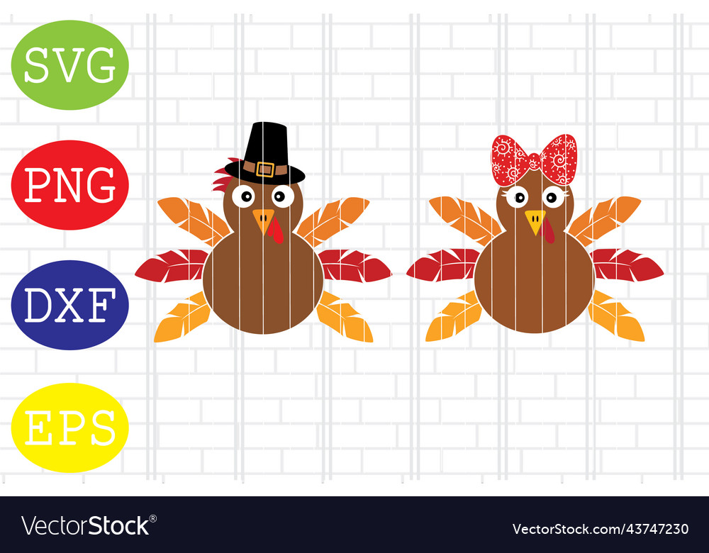 Süße Türkei Thanksgiving Dekor