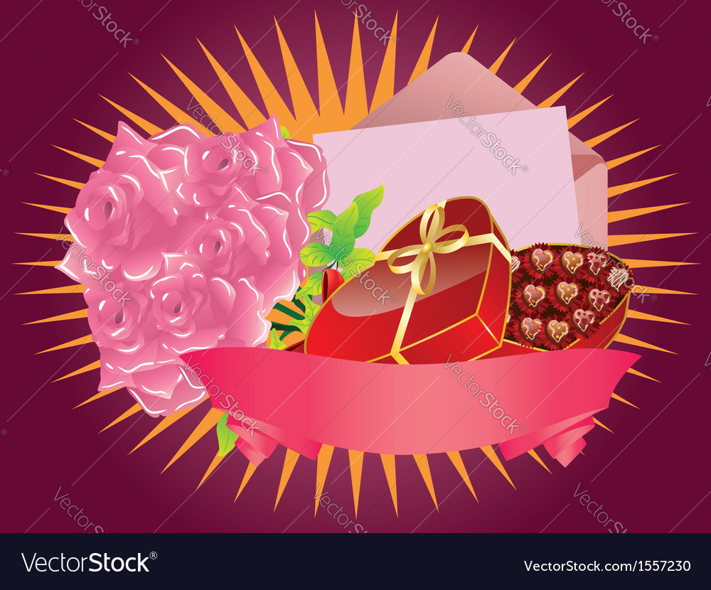 Gift box and roses2