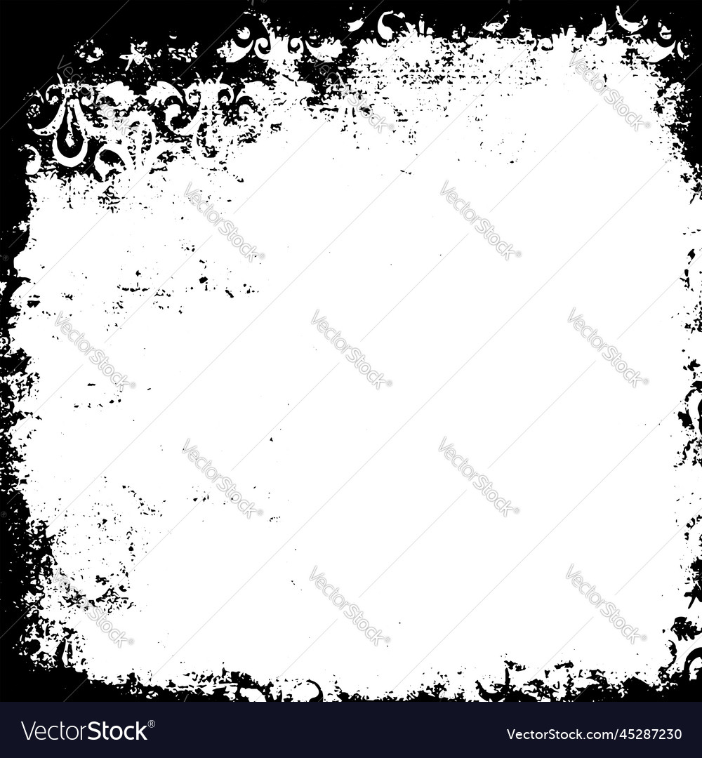 Grunge border texture background abstract frame
