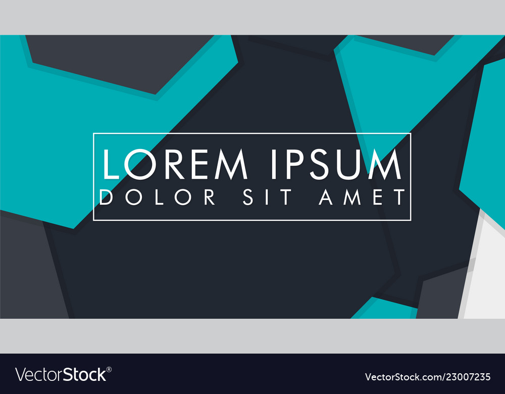 Abstract colorful hexagon background