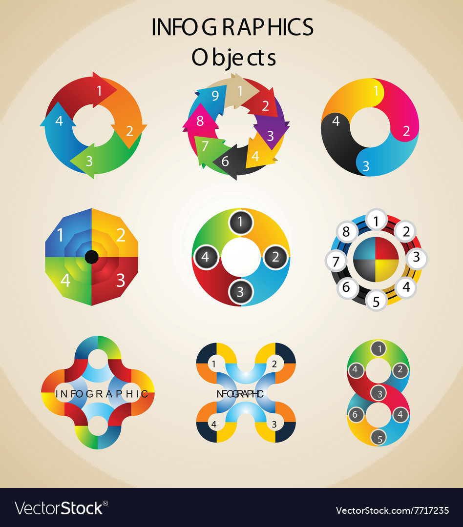 Colorful Object Icons